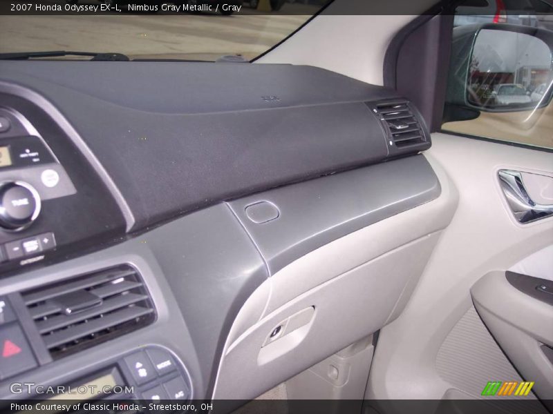 Nimbus Gray Metallic / Gray 2007 Honda Odyssey EX-L
