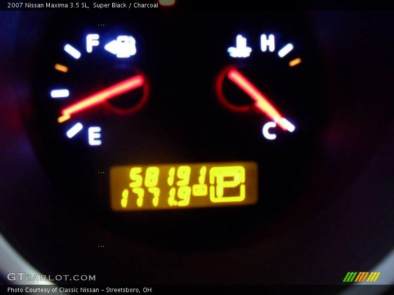 Super Black / Charcoal 2007 Nissan Maxima 3.5 SL