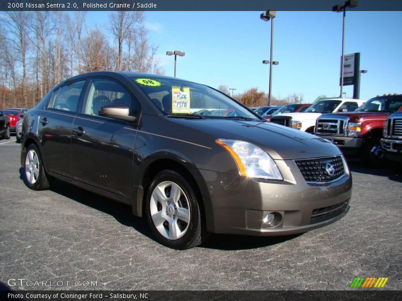 Polished Granite / Saddle 2008 Nissan Sentra 2.0