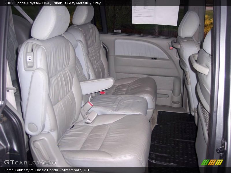 Nimbus Gray Metallic / Gray 2007 Honda Odyssey EX-L