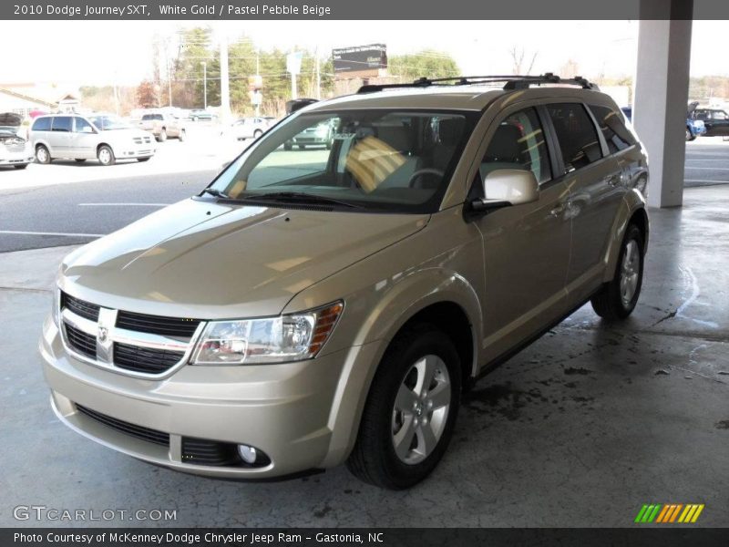 White Gold / Pastel Pebble Beige 2010 Dodge Journey SXT