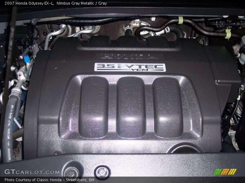 Nimbus Gray Metallic / Gray 2007 Honda Odyssey EX-L