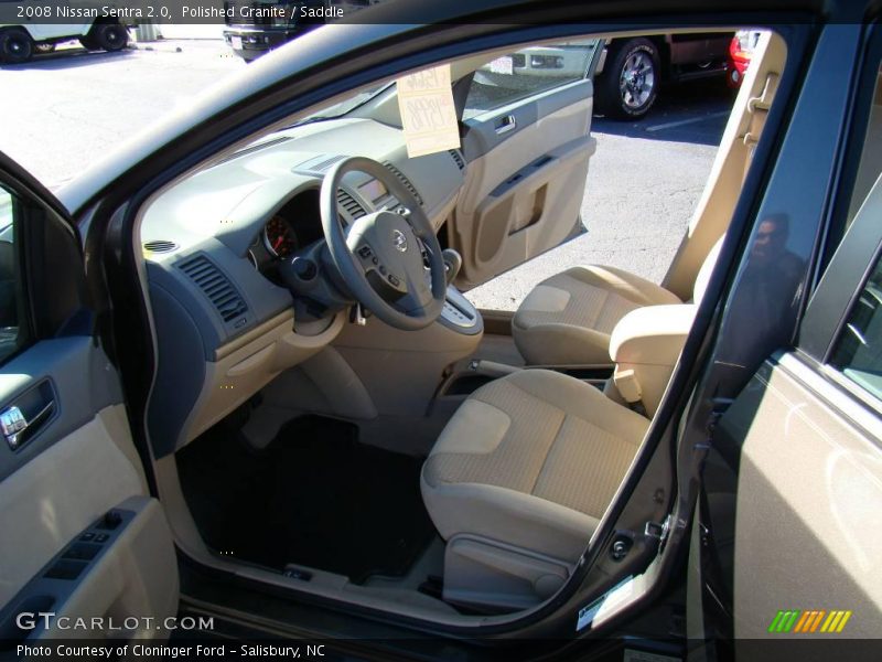 Polished Granite / Saddle 2008 Nissan Sentra 2.0