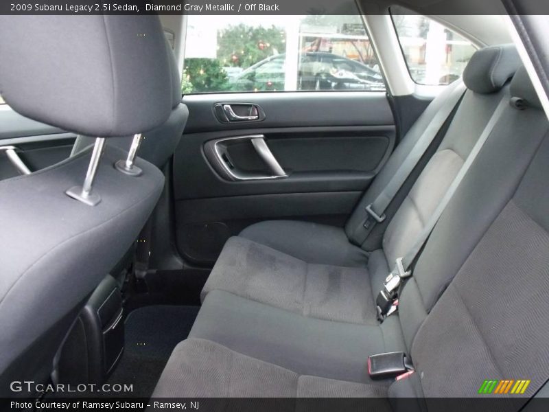 Diamond Gray Metallic / Off Black 2009 Subaru Legacy 2.5i Sedan