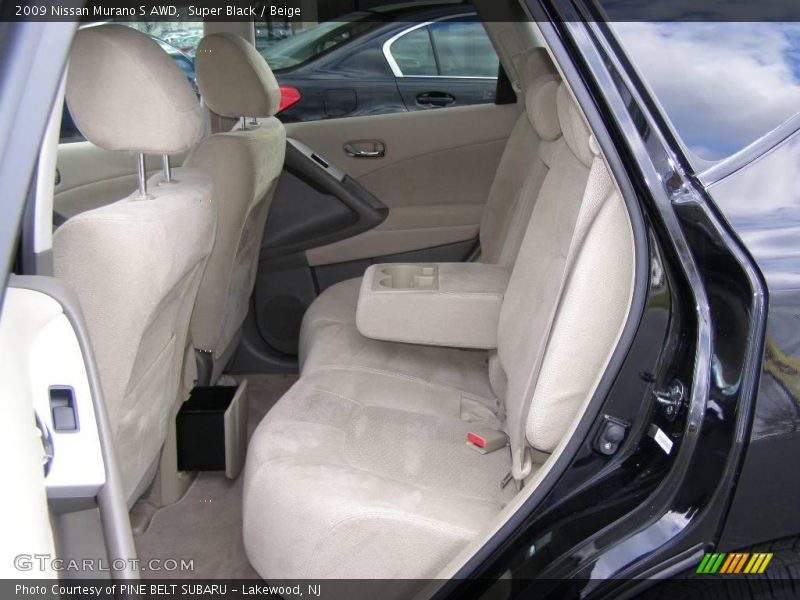 Super Black / Beige 2009 Nissan Murano S AWD