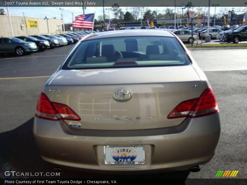 Desert Sand Mica / Ivory 2007 Toyota Avalon XLS