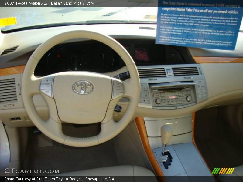 Desert Sand Mica / Ivory 2007 Toyota Avalon XLS