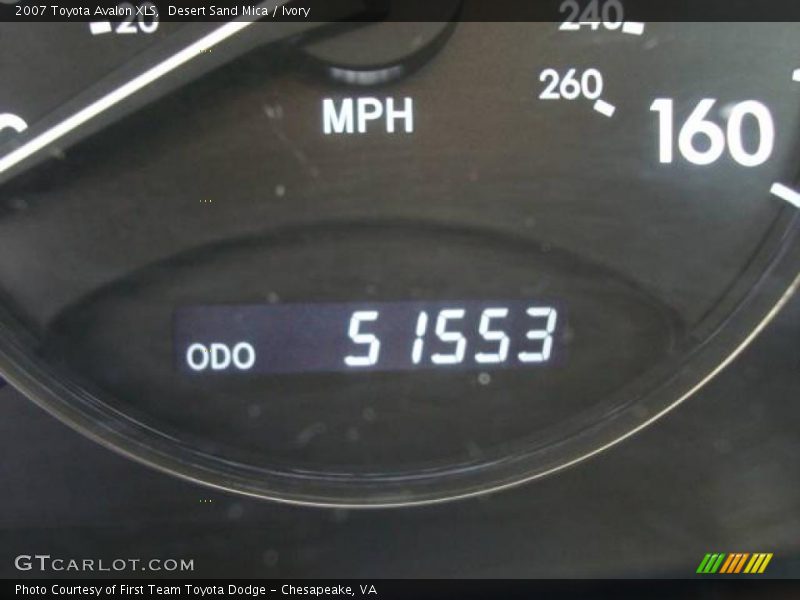 Desert Sand Mica / Ivory 2007 Toyota Avalon XLS