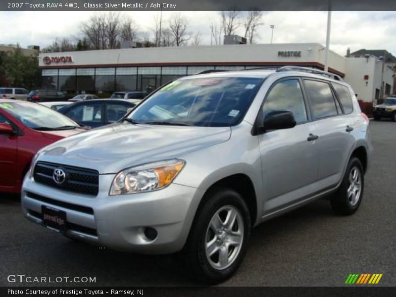 Classic Silver Metallic / Ash Gray 2007 Toyota RAV4 4WD