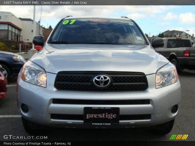 Classic Silver Metallic / Ash Gray 2007 Toyota RAV4 4WD