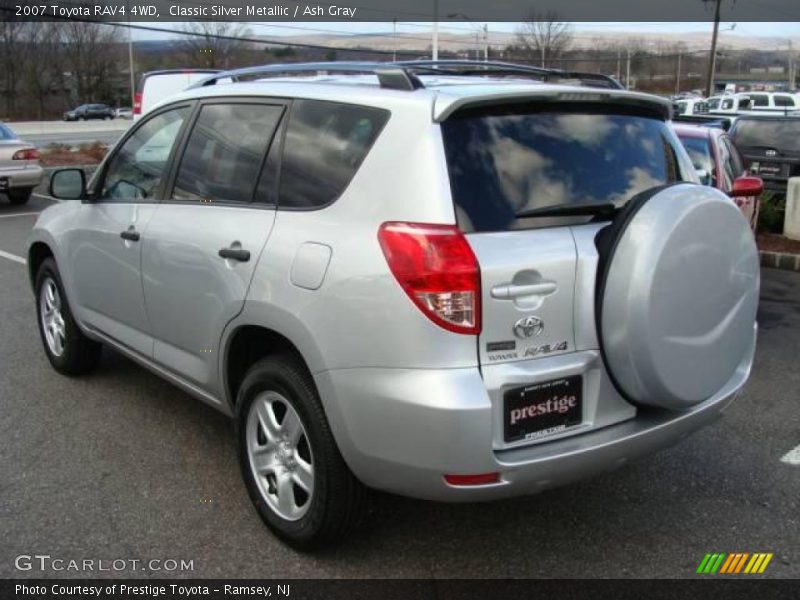 Classic Silver Metallic / Ash Gray 2007 Toyota RAV4 4WD