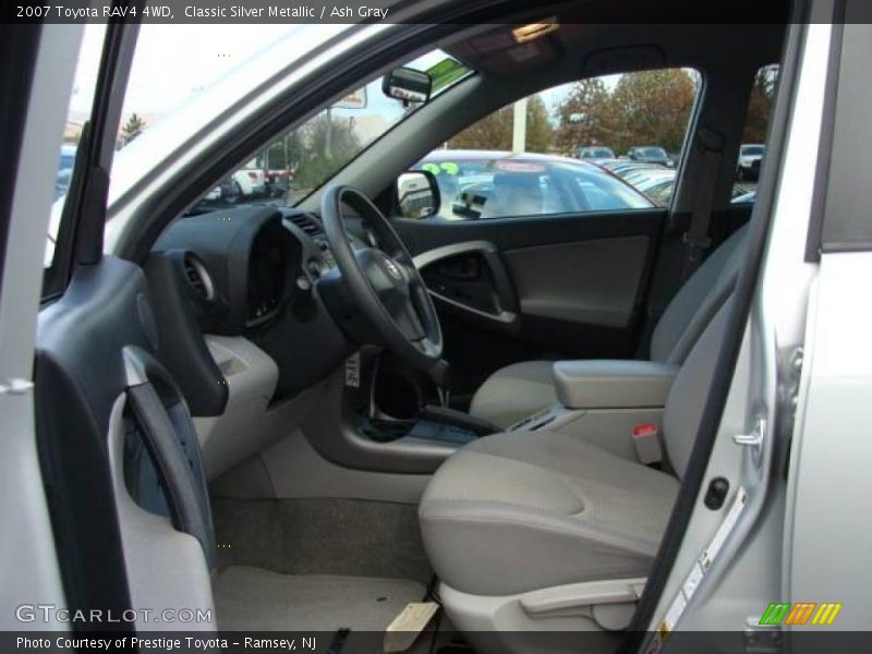 Classic Silver Metallic / Ash Gray 2007 Toyota RAV4 4WD