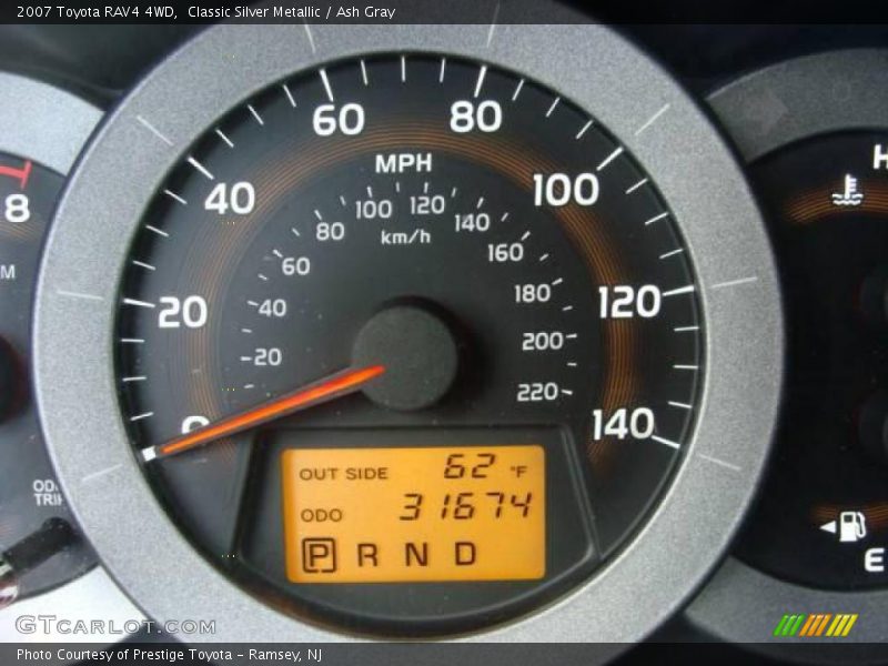 Classic Silver Metallic / Ash Gray 2007 Toyota RAV4 4WD