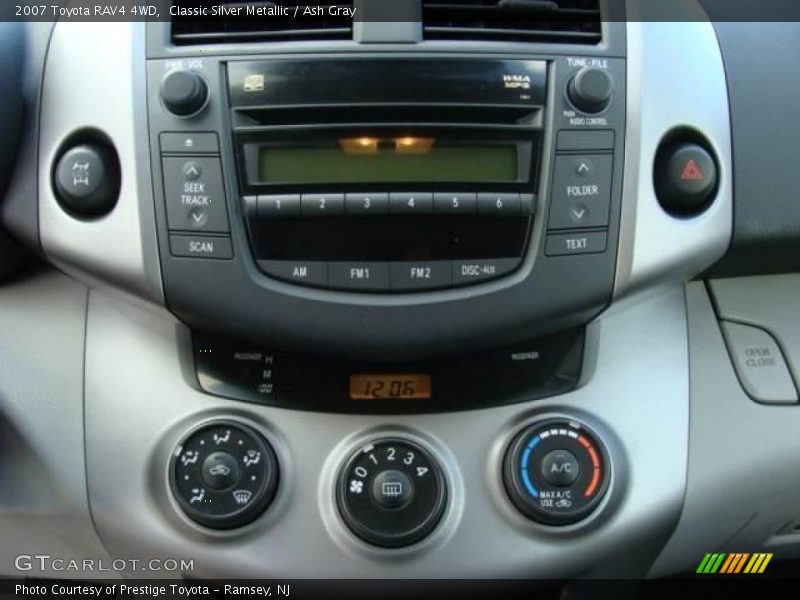 Classic Silver Metallic / Ash Gray 2007 Toyota RAV4 4WD