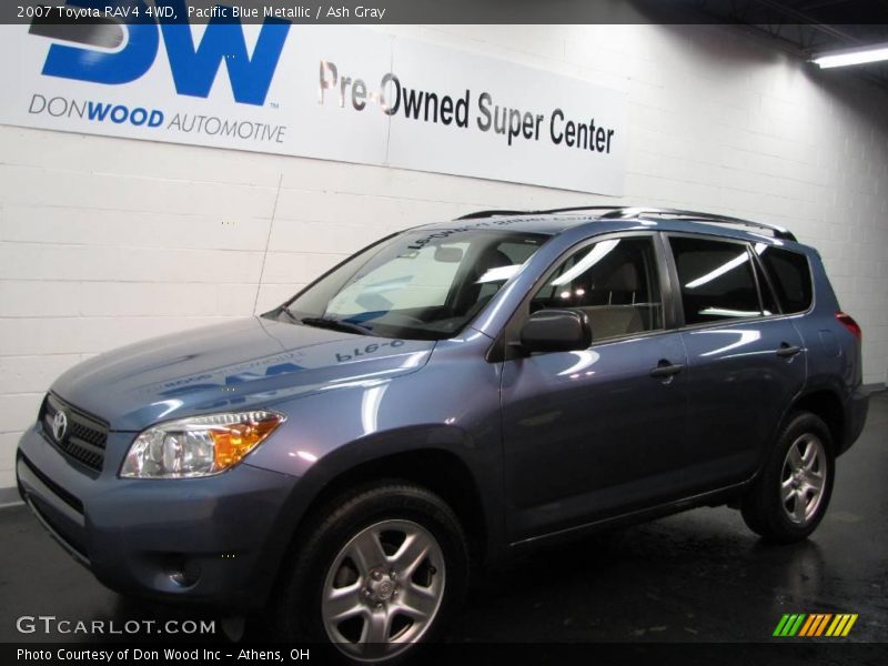 Pacific Blue Metallic / Ash Gray 2007 Toyota RAV4 4WD