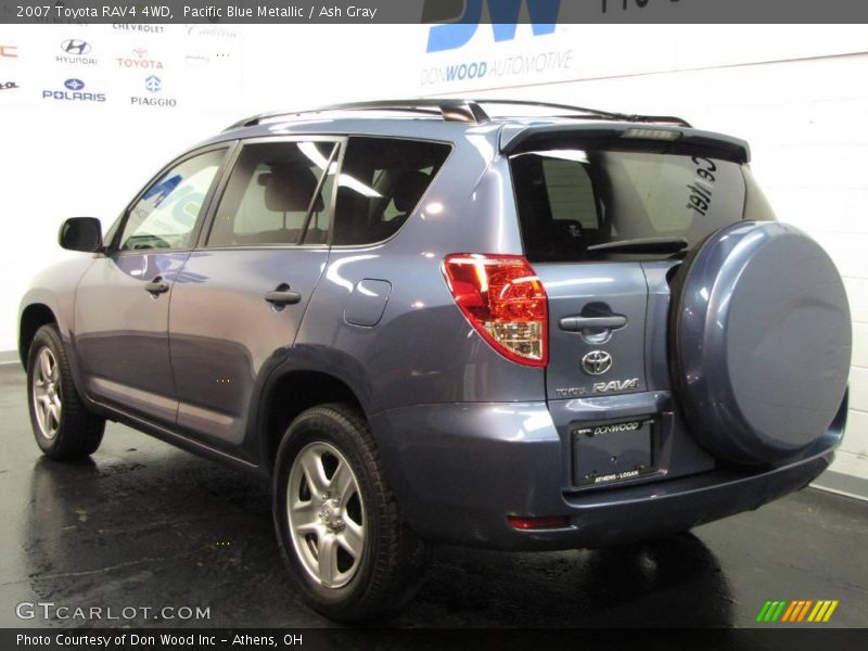 Pacific Blue Metallic / Ash Gray 2007 Toyota RAV4 4WD