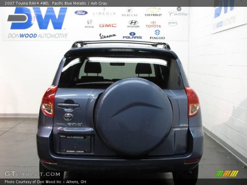 Pacific Blue Metallic / Ash Gray 2007 Toyota RAV4 4WD