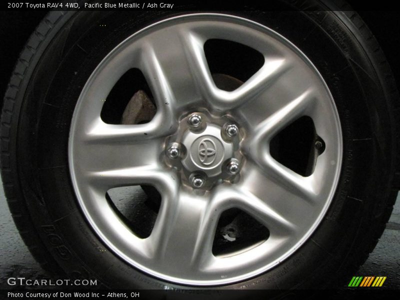 Pacific Blue Metallic / Ash Gray 2007 Toyota RAV4 4WD