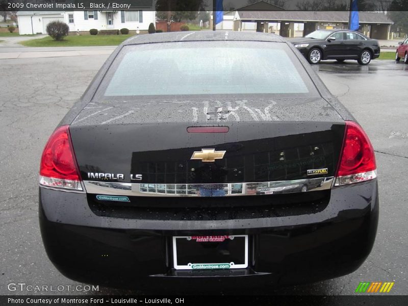 Black / Ebony 2009 Chevrolet Impala LS