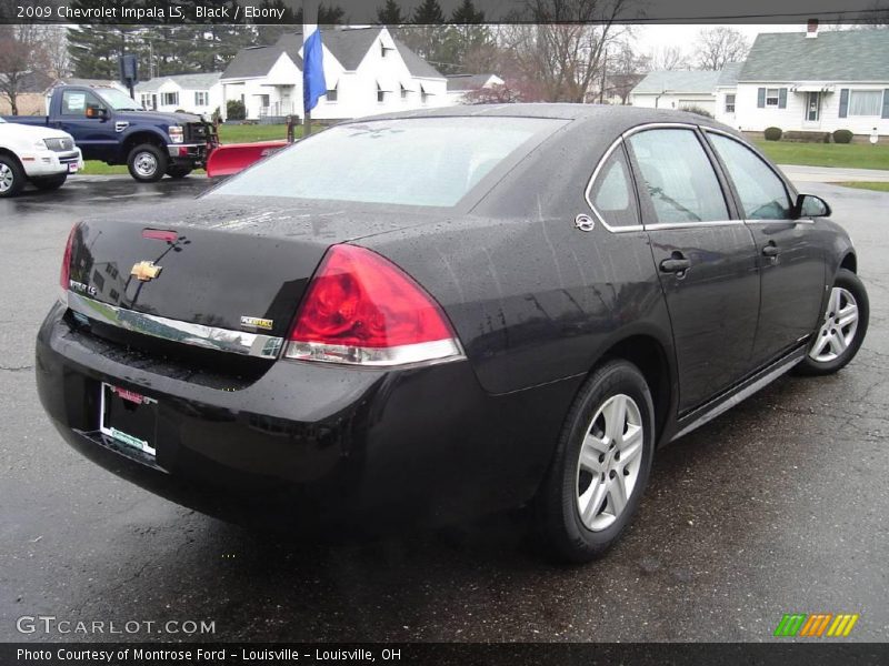 Black / Ebony 2009 Chevrolet Impala LS