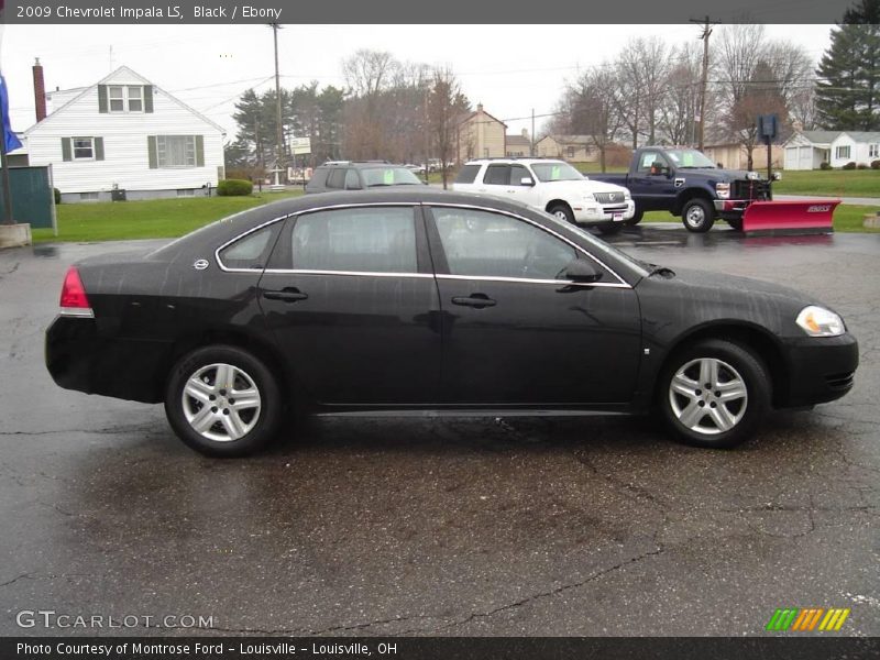Black / Ebony 2009 Chevrolet Impala LS