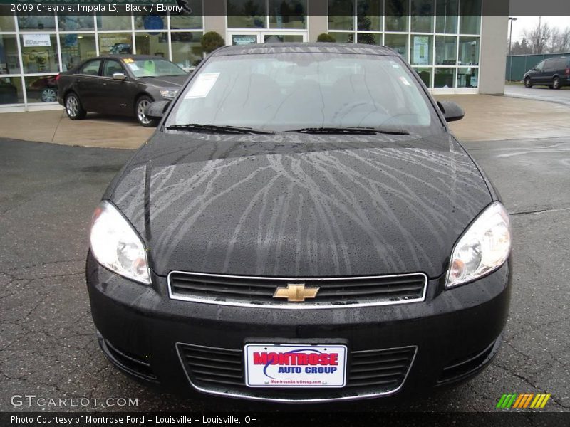 Black / Ebony 2009 Chevrolet Impala LS