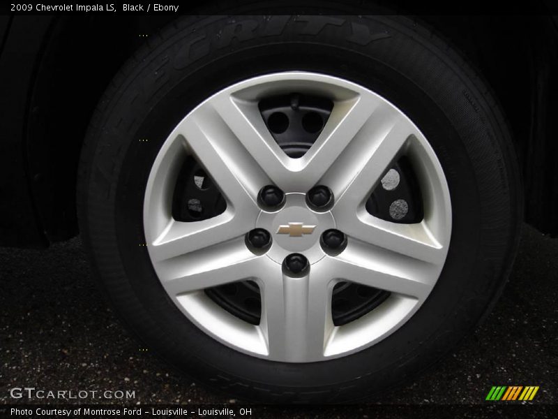 Black / Ebony 2009 Chevrolet Impala LS