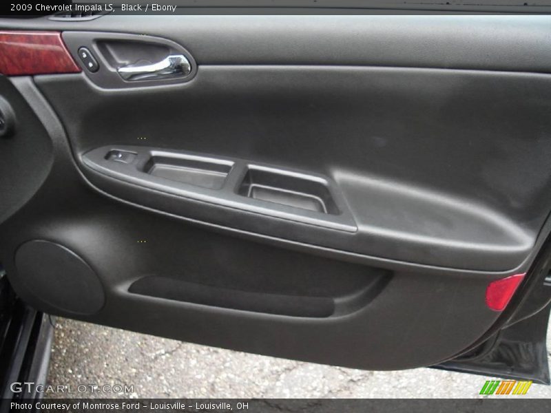 Black / Ebony 2009 Chevrolet Impala LS