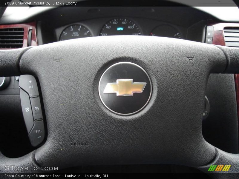 Black / Ebony 2009 Chevrolet Impala LS