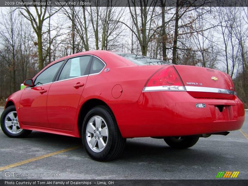 Victory Red / Ebony 2009 Chevrolet Impala LT