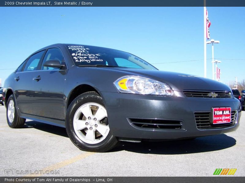 Slate Metallic / Ebony 2009 Chevrolet Impala LT