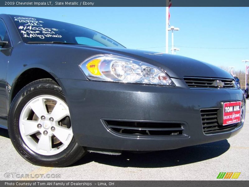 Slate Metallic / Ebony 2009 Chevrolet Impala LT