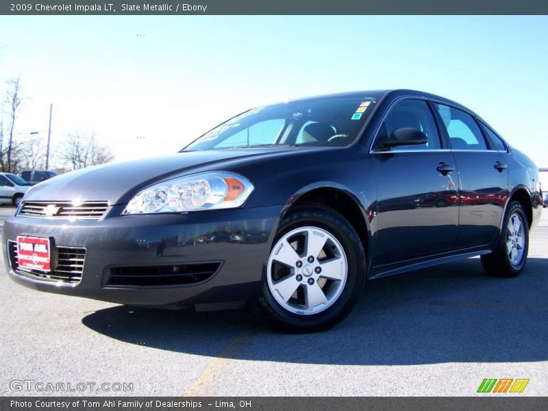 Slate Metallic / Ebony 2009 Chevrolet Impala LT