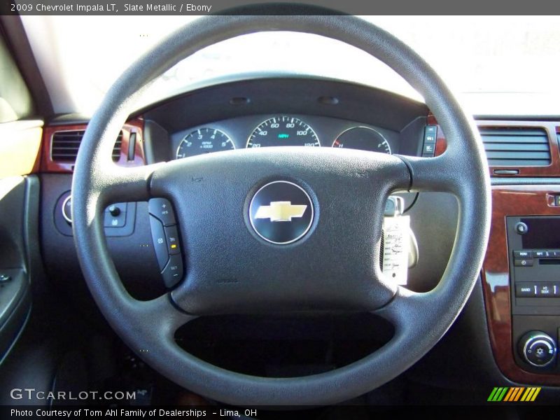 Slate Metallic / Ebony 2009 Chevrolet Impala LT
