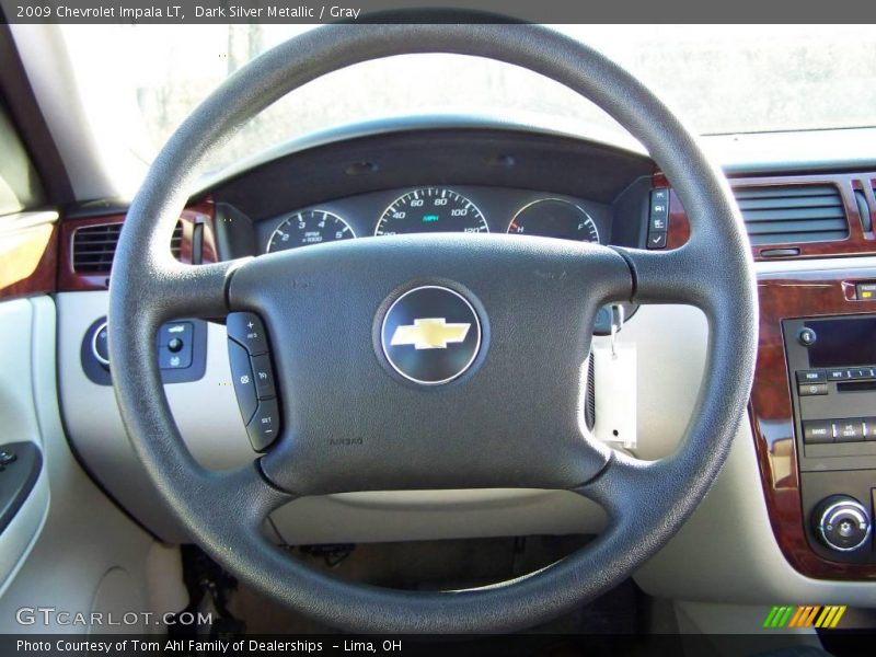Dark Silver Metallic / Gray 2009 Chevrolet Impala LT