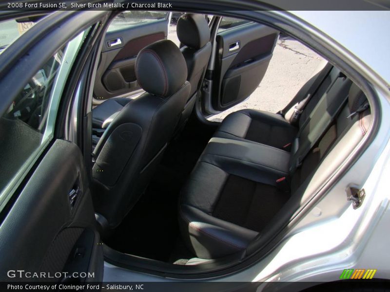 Silver Birch Metallic / Charcoal Black 2008 Ford Fusion SE