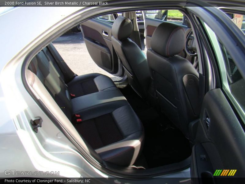 Silver Birch Metallic / Charcoal Black 2008 Ford Fusion SE