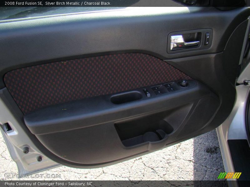 Silver Birch Metallic / Charcoal Black 2008 Ford Fusion SE