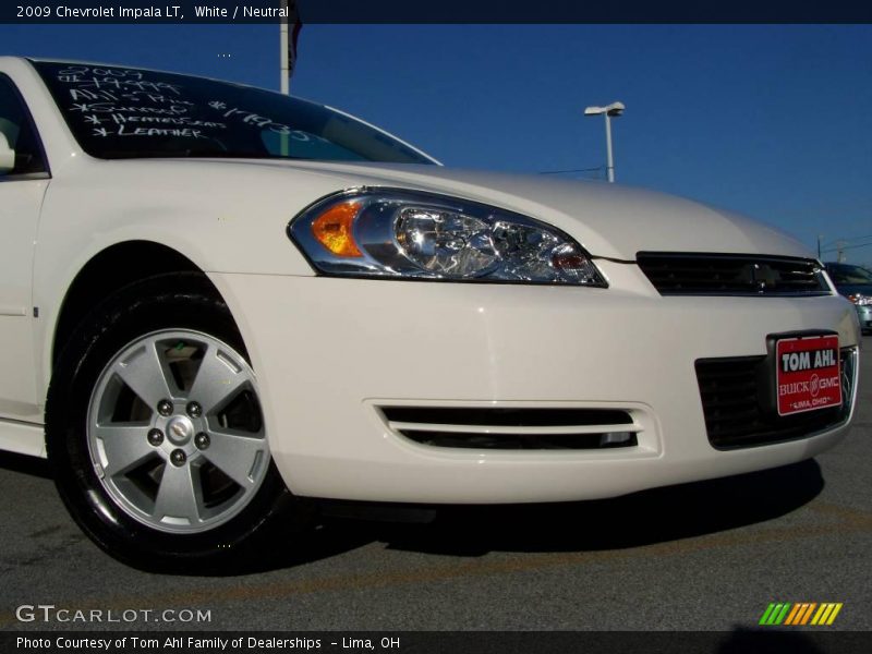 White / Neutral 2009 Chevrolet Impala LT