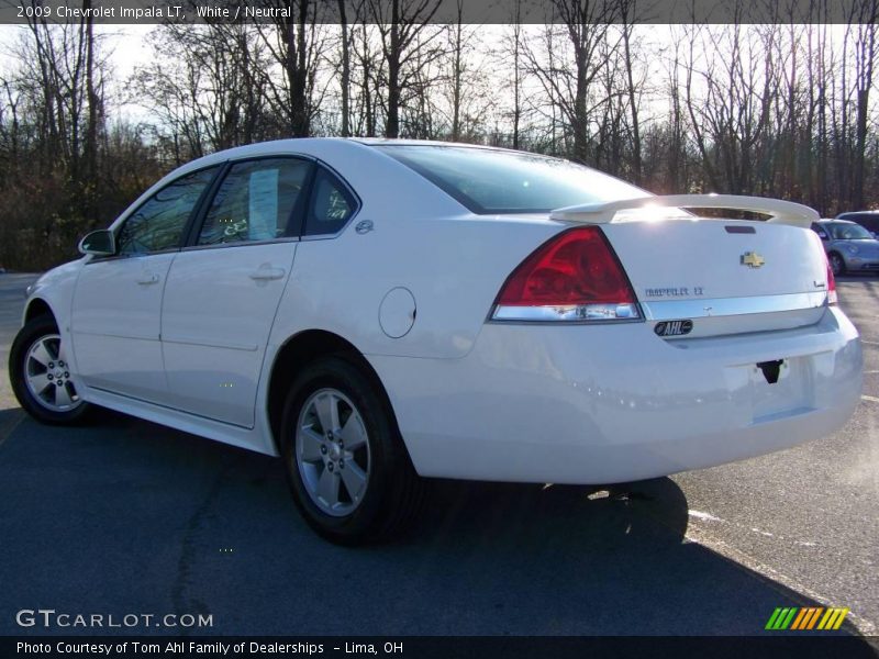White / Neutral 2009 Chevrolet Impala LT