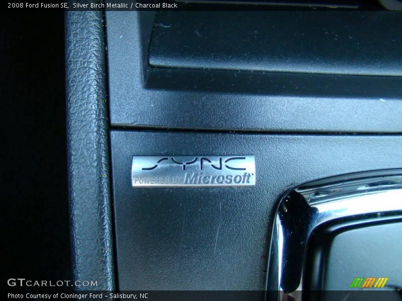 Silver Birch Metallic / Charcoal Black 2008 Ford Fusion SE