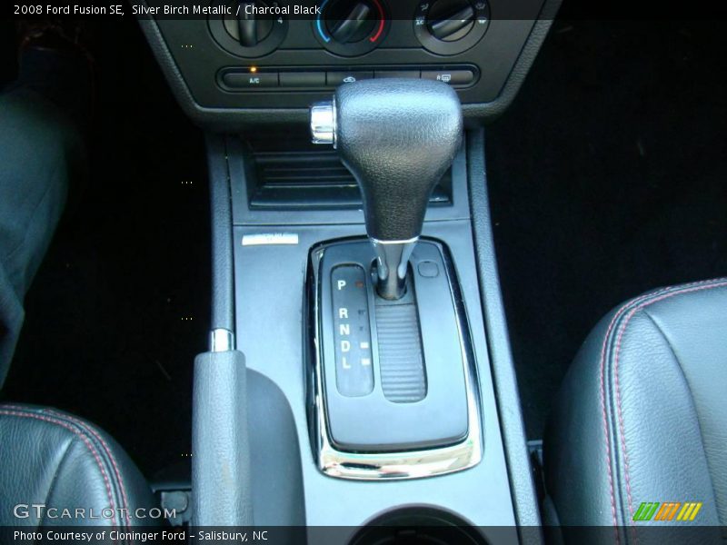 Silver Birch Metallic / Charcoal Black 2008 Ford Fusion SE