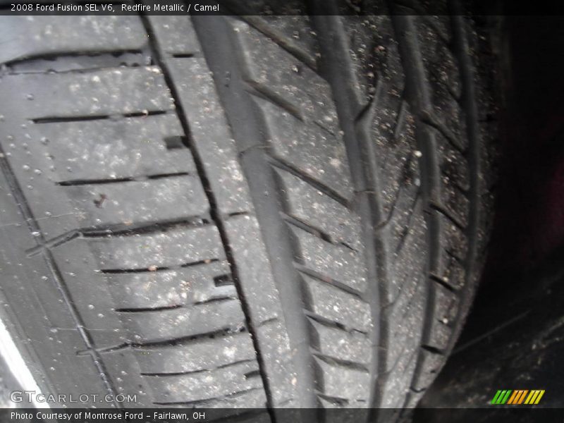 Redfire Metallic / Camel 2008 Ford Fusion SEL V6