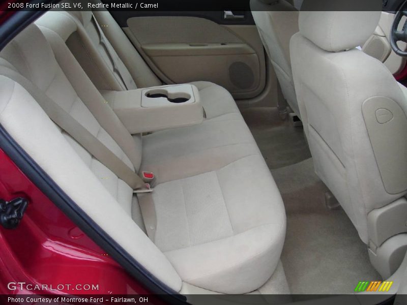 Redfire Metallic / Camel 2008 Ford Fusion SEL V6