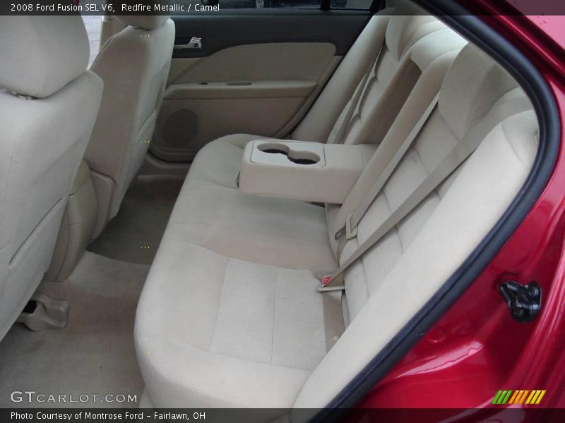 Redfire Metallic / Camel 2008 Ford Fusion SEL V6