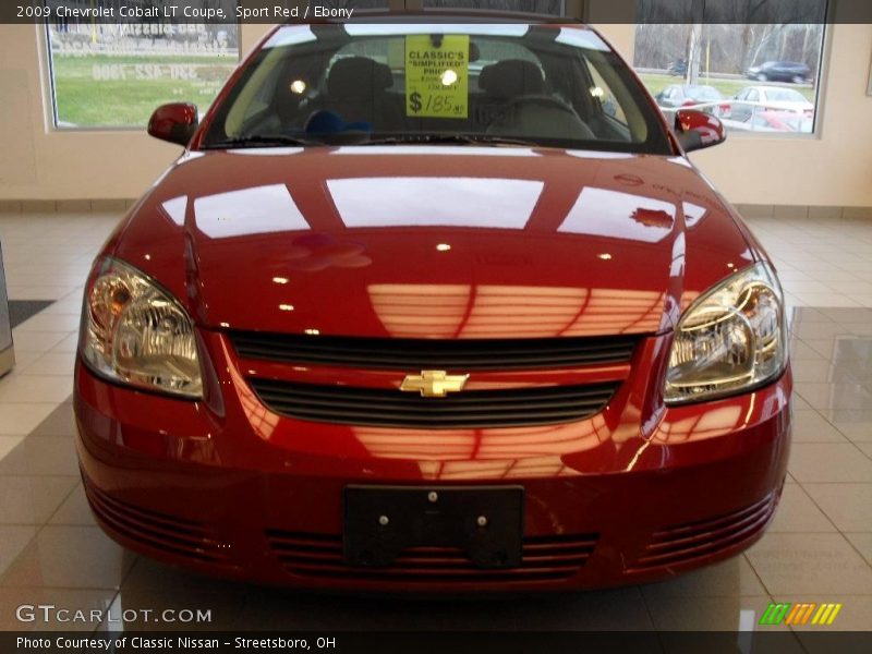 Sport Red / Ebony 2009 Chevrolet Cobalt LT Coupe
