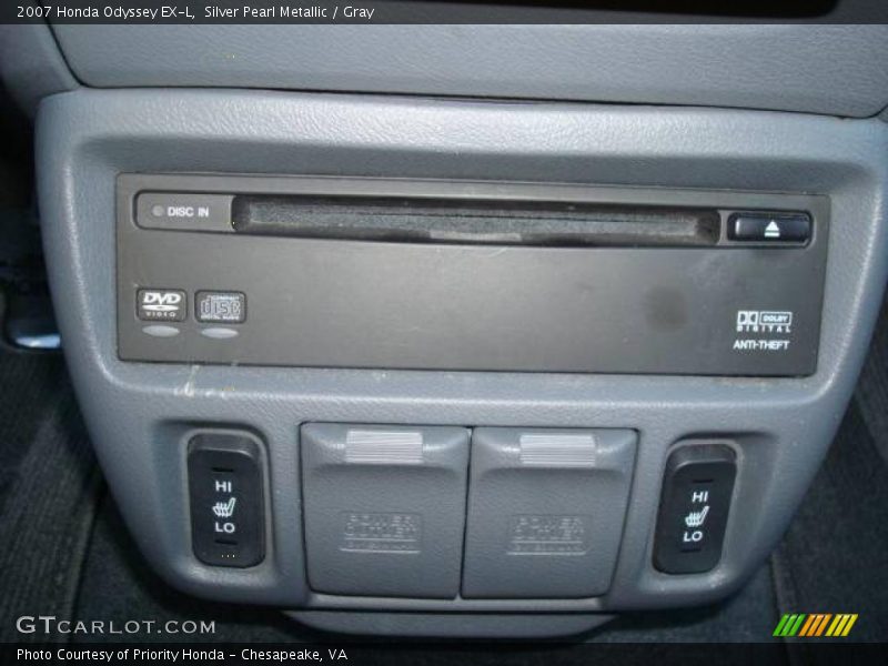 Silver Pearl Metallic / Gray 2007 Honda Odyssey EX-L