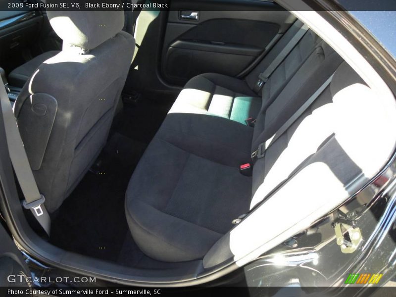 Black Ebony / Charcoal Black 2008 Ford Fusion SEL V6