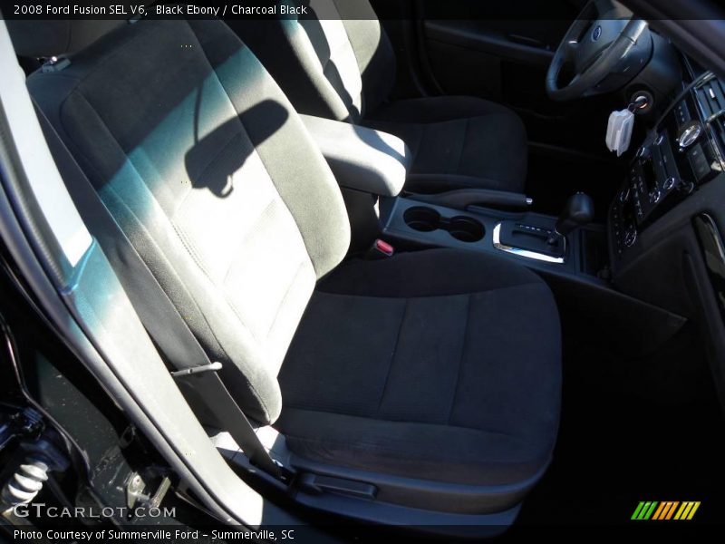 Black Ebony / Charcoal Black 2008 Ford Fusion SEL V6