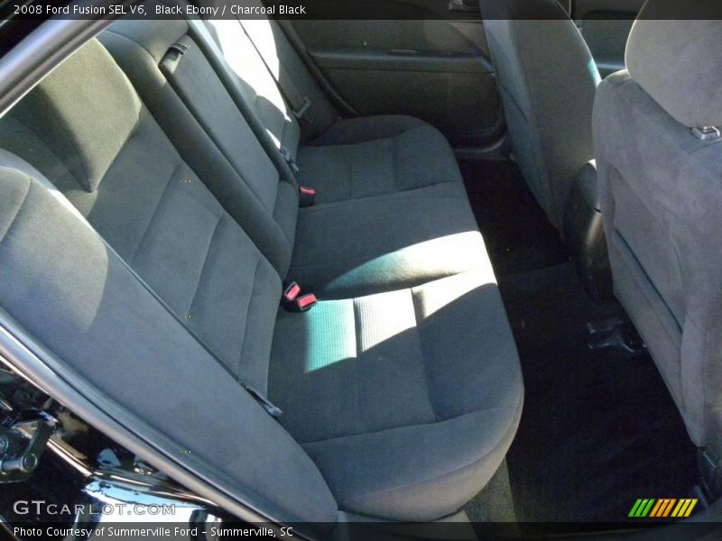 Black Ebony / Charcoal Black 2008 Ford Fusion SEL V6